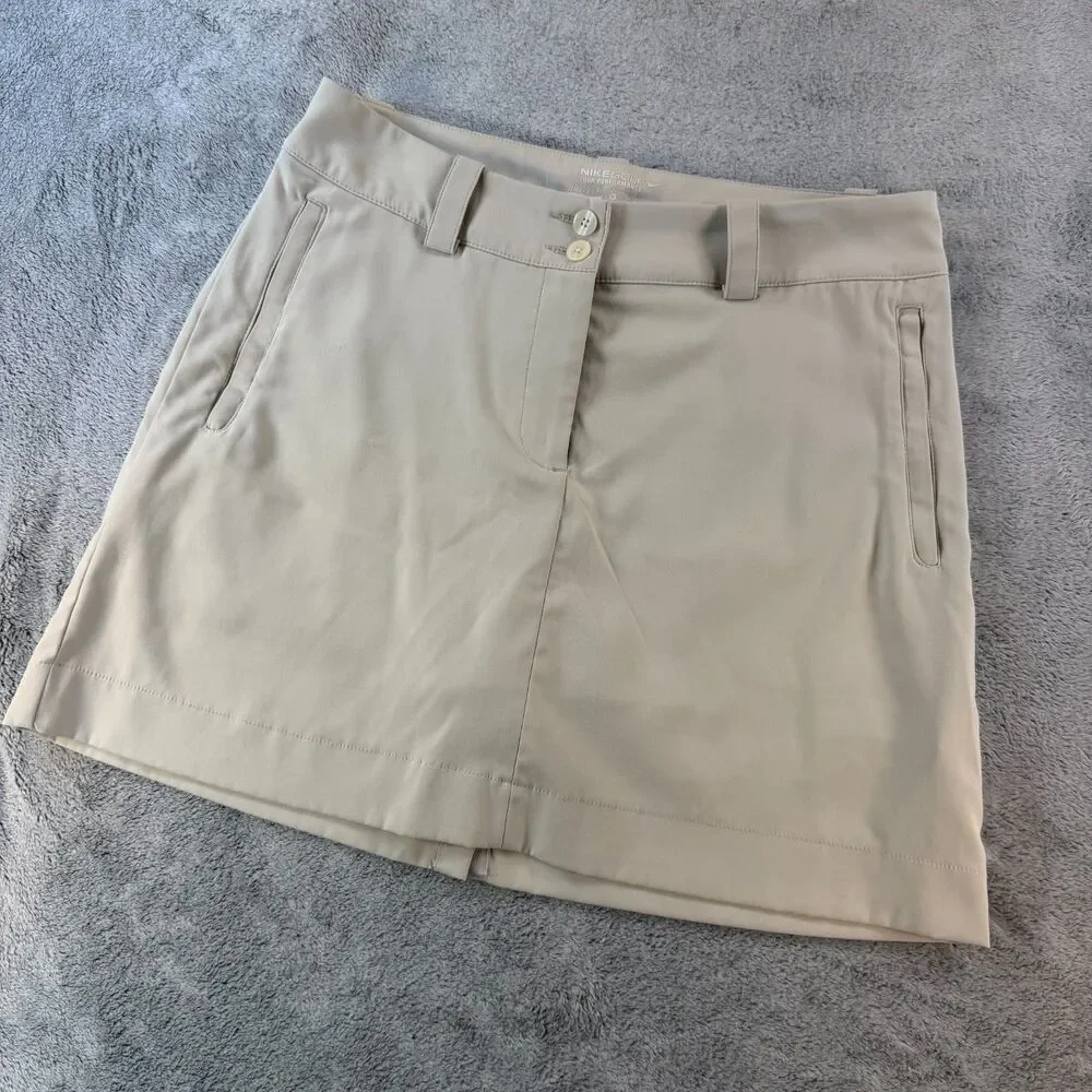 Nike Golf Dri-FIT Skort Women’s Size 6 Tour Performance Beige